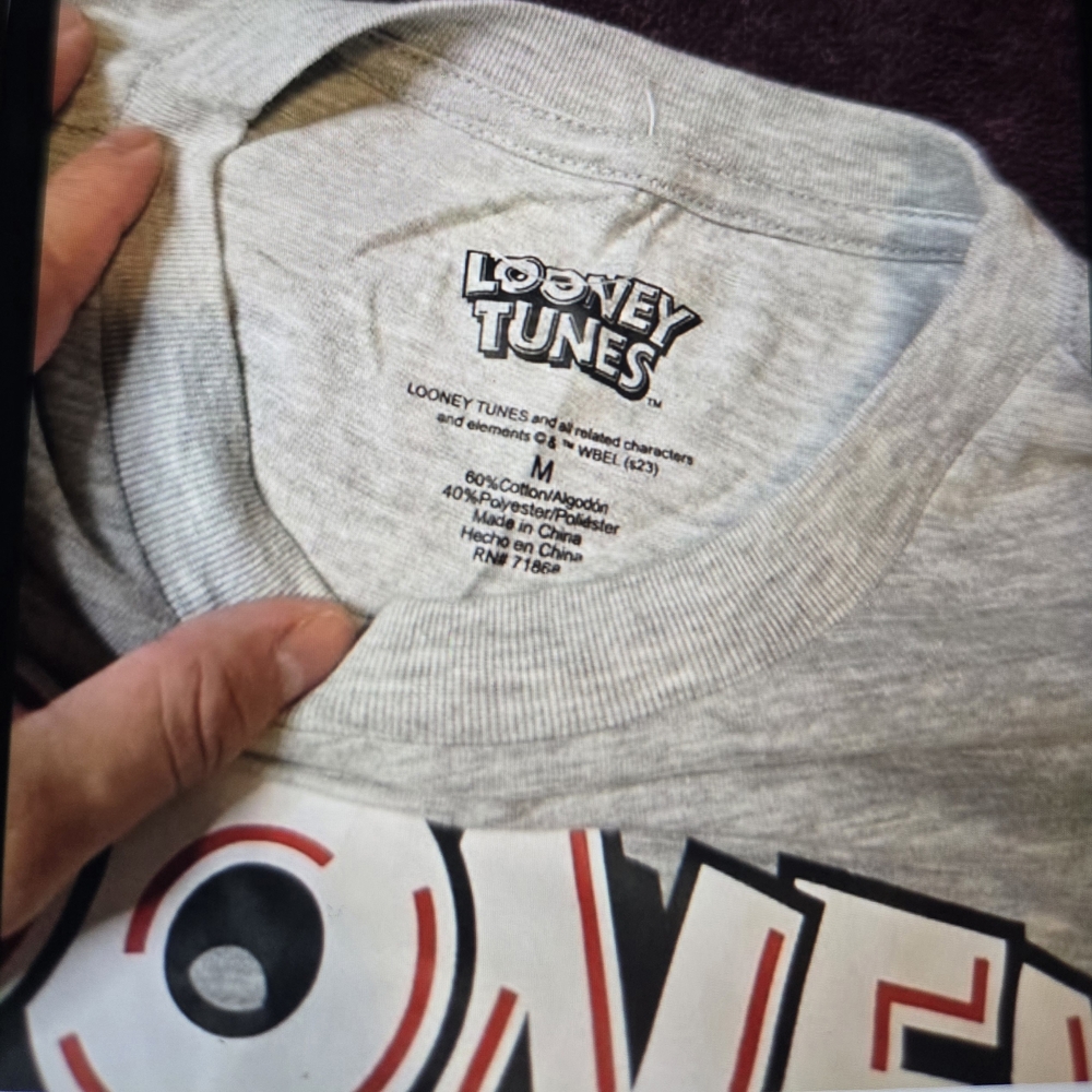 Warner Bros. Looney Tunes Gray Kids Tee